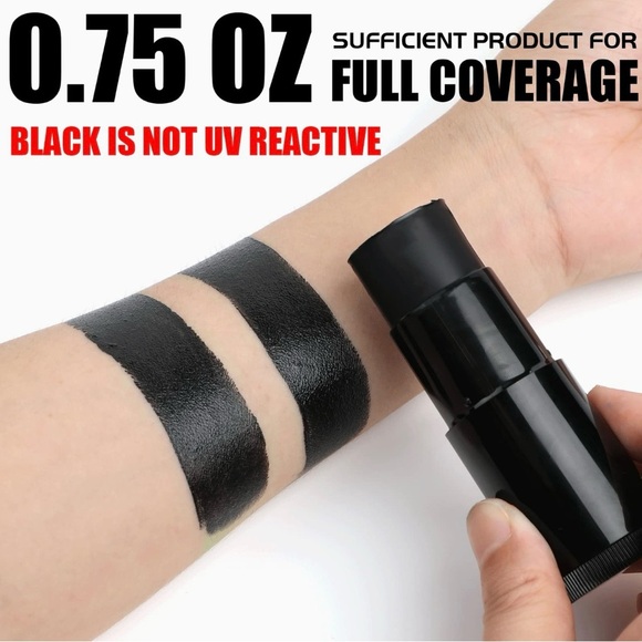 FREE 🆕Face & Body Matte Black Paint Stick - Picture 2 of 16
